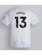 Manchester United Patrick Dorgu #13 Replika Borta Kläder 2025-26 Kortärmad